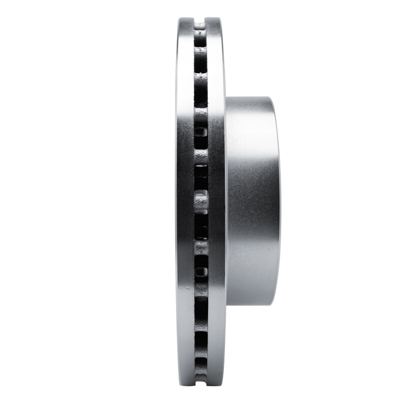 Ram Promaster 1500 Brake Rotor (1) - Front Right - R1 Concepts - Drilled & Slotted - Silver - `14-`25